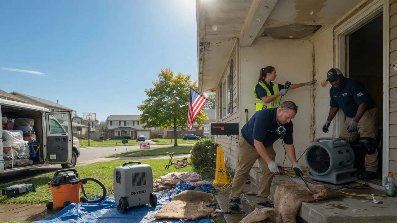 Water Damage Restoration in Clarksburg, IN near me